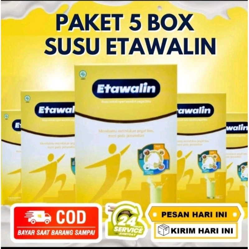 

Paket 5Box Hemat Susu Etawalin Asli Original Bpom