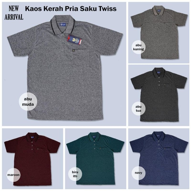 liso wear kaos kerah