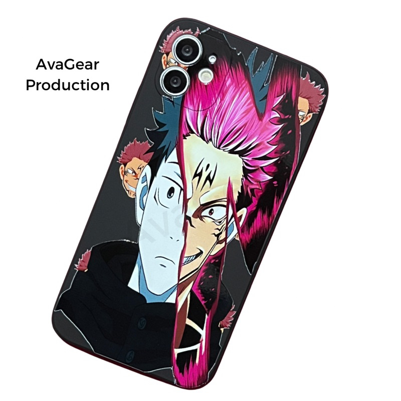 Itadori X Sukuna Case Jujutsu Kaisen High Softcase TPU Material Compatible With iPhone Samsung Realme Poco Redmi Oppo Vivo