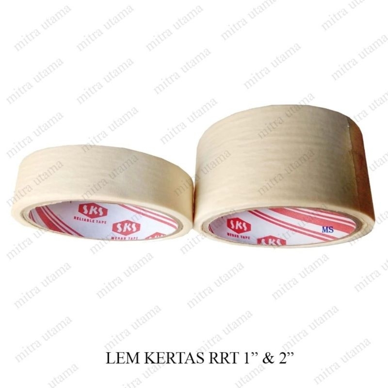 

Lem Kertas Dinding/ Isolasi Kertas RRT 1" & 2" (Varian)