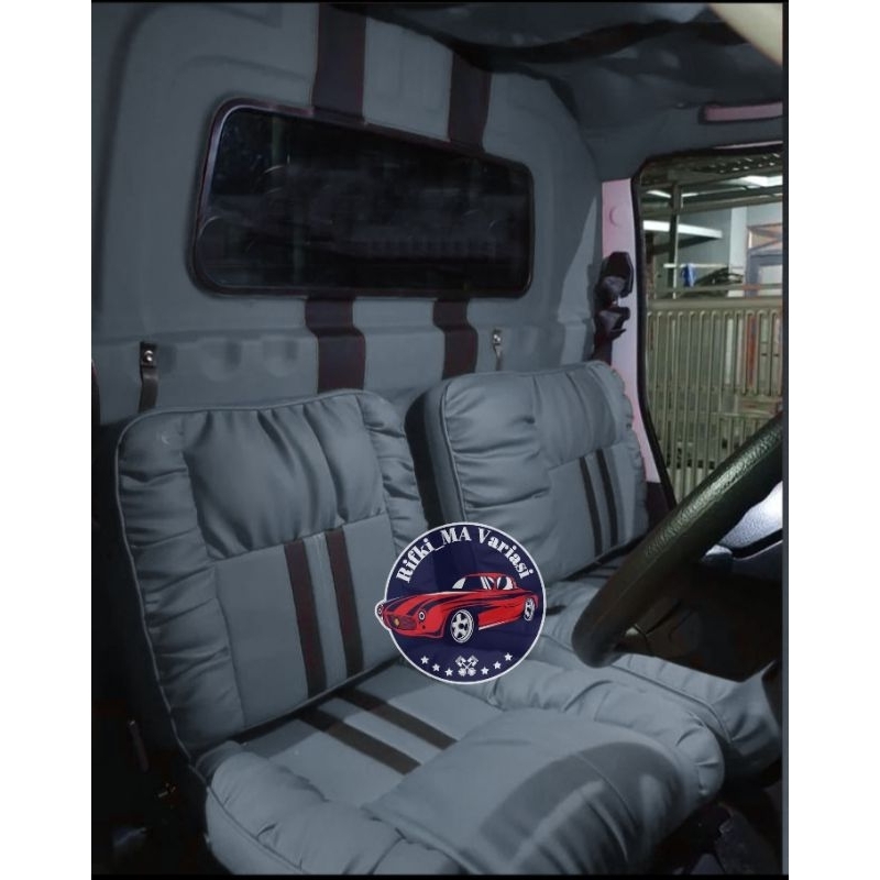 Sarung jok mobil grand max pickup motif soffa / cover jok mobil pickup grand max / lapis pelindung j