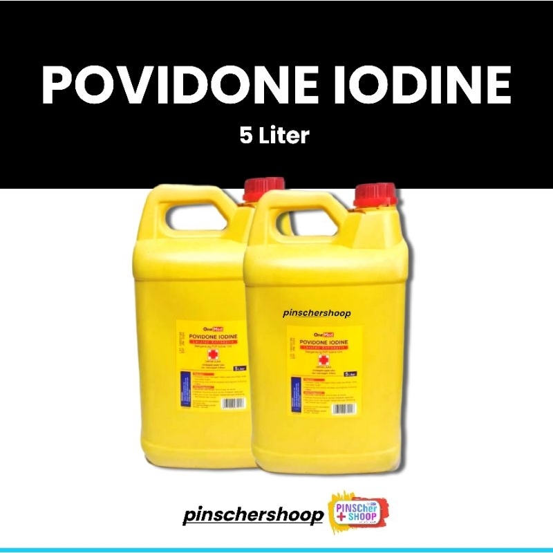 Povidone Iodine 5 Liter Onemed