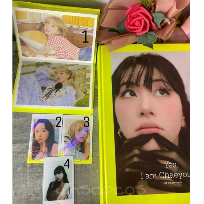 Photocard Postcard Yes I Am Chaeyoung Twice Official