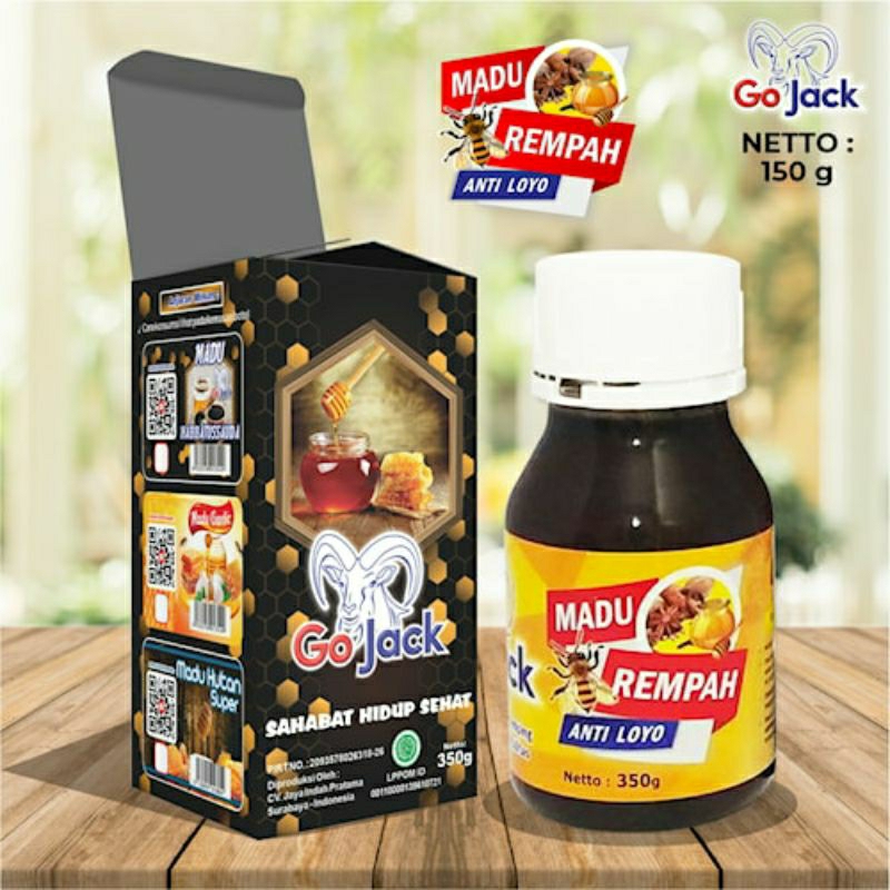 

Madu Rempah Go Jack 350g Diet anti loyo dan stamina greng