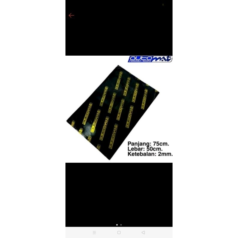 peredam aspal mobil automat