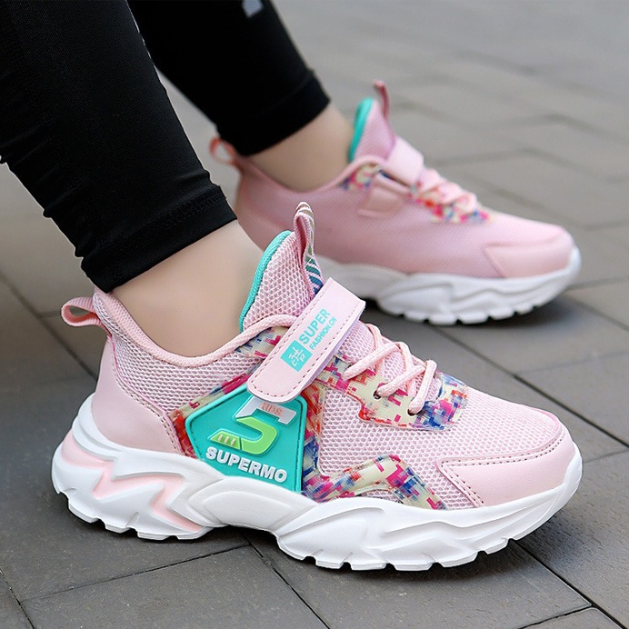 Chubby Glory SH21129 Sepatu Sneakers Size 37 38 39 sepatu olahraga sepatu anak perempuan fashion mozaik colourfull sol tinggi high quality premium anak perempuan laki laki 5 - dewasa