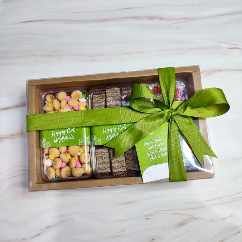 

Hampers Lebaran ( isi kue khas lebaran )