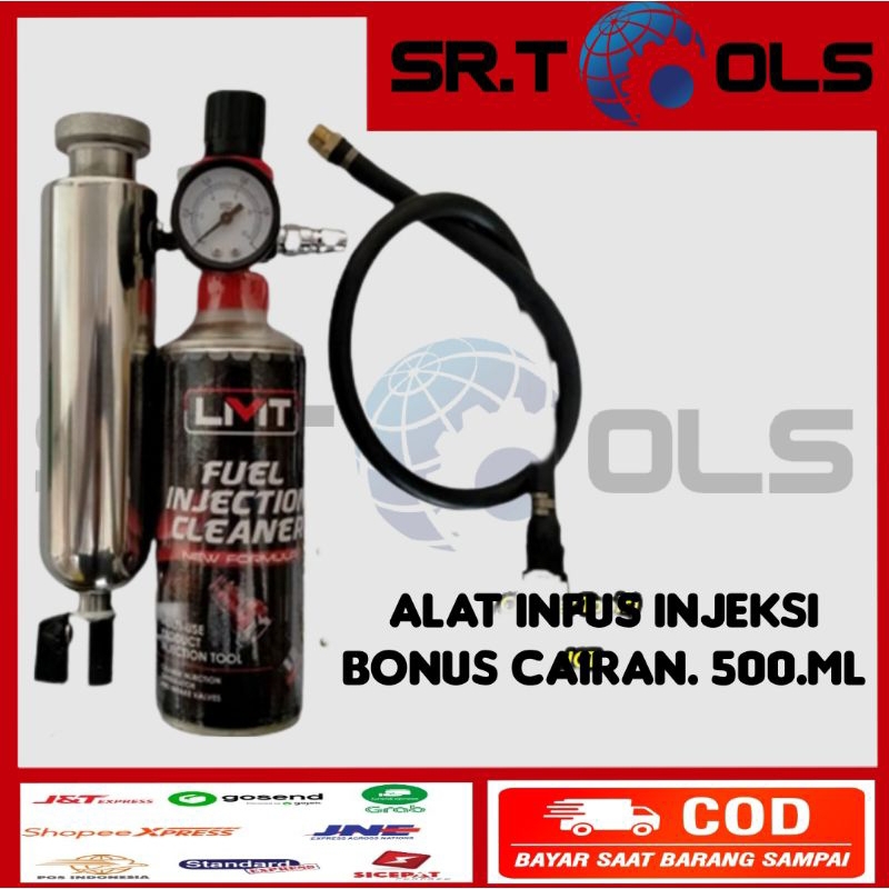 Alat pembersih injektor/infus injektor