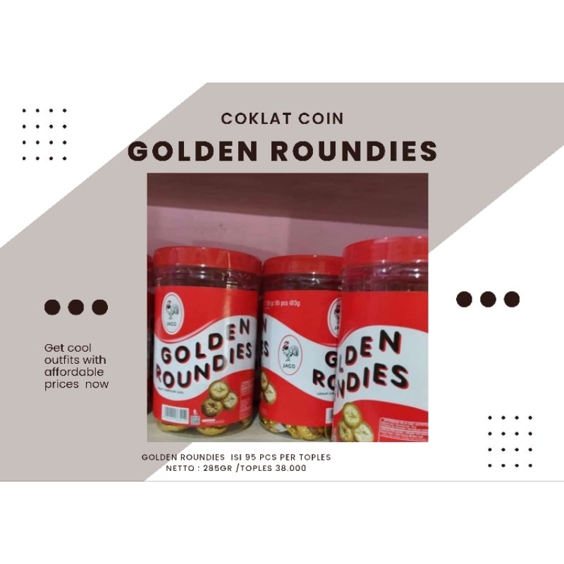 

golden roundies ( coklat ayam jago )