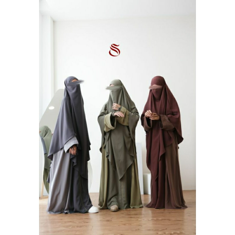 Bilateral Gamis set Sidra