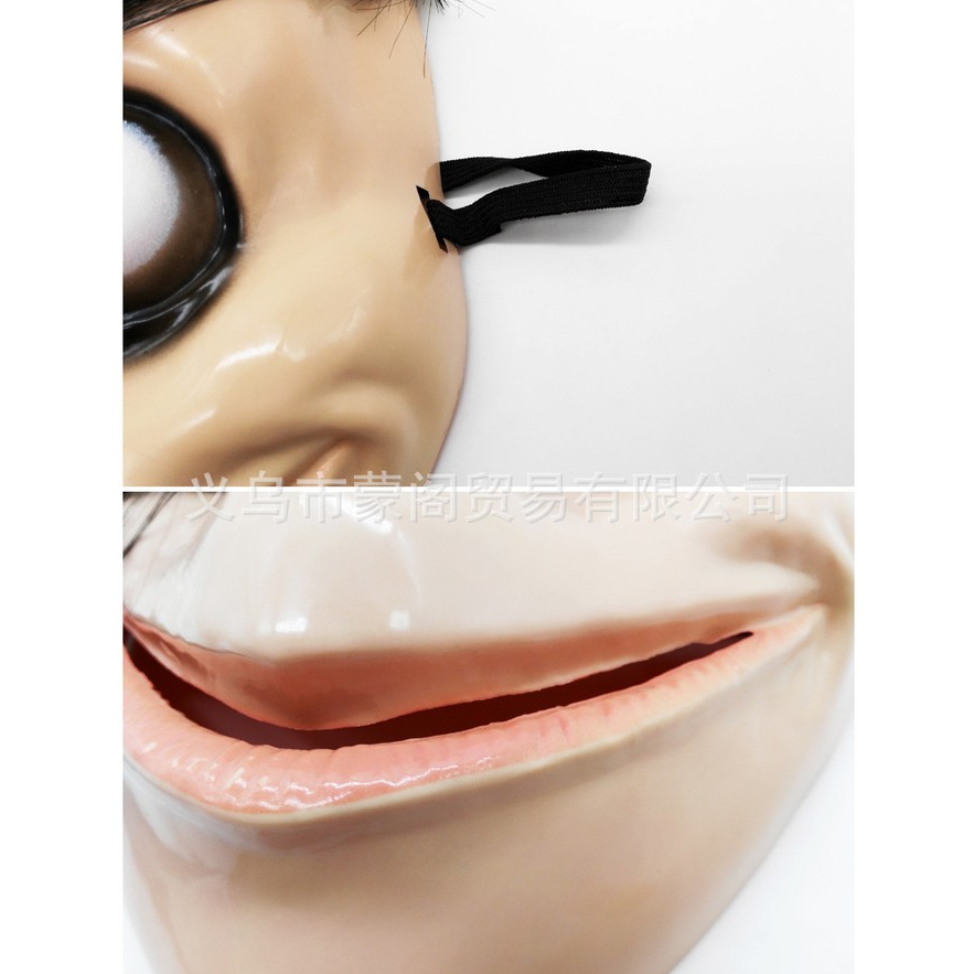 TOMO topeng momo halloween seram rumah hantu prank cosplay mask