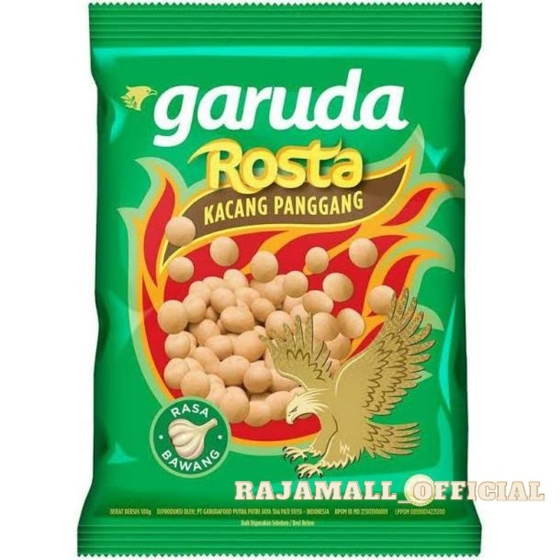 

[GROSIR] Garuda Rosta kacang panggang .Rasa. Bawang. 1renceng (isi10pcs) 11gram