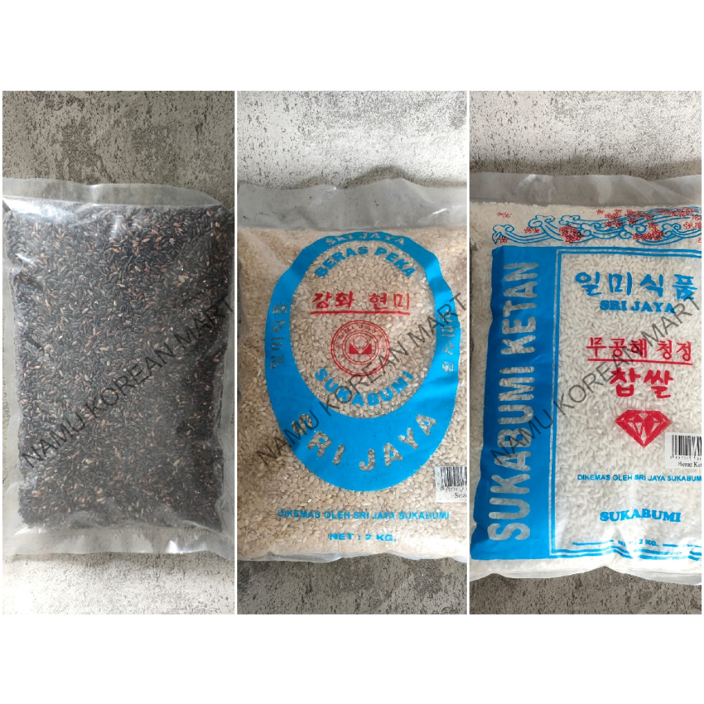 

Beras PK 2kg / Beras Ketan / Ketan Hitam / Beras Pecah Kulit / Beras Korea / Ketan / Korean Rice / Rice