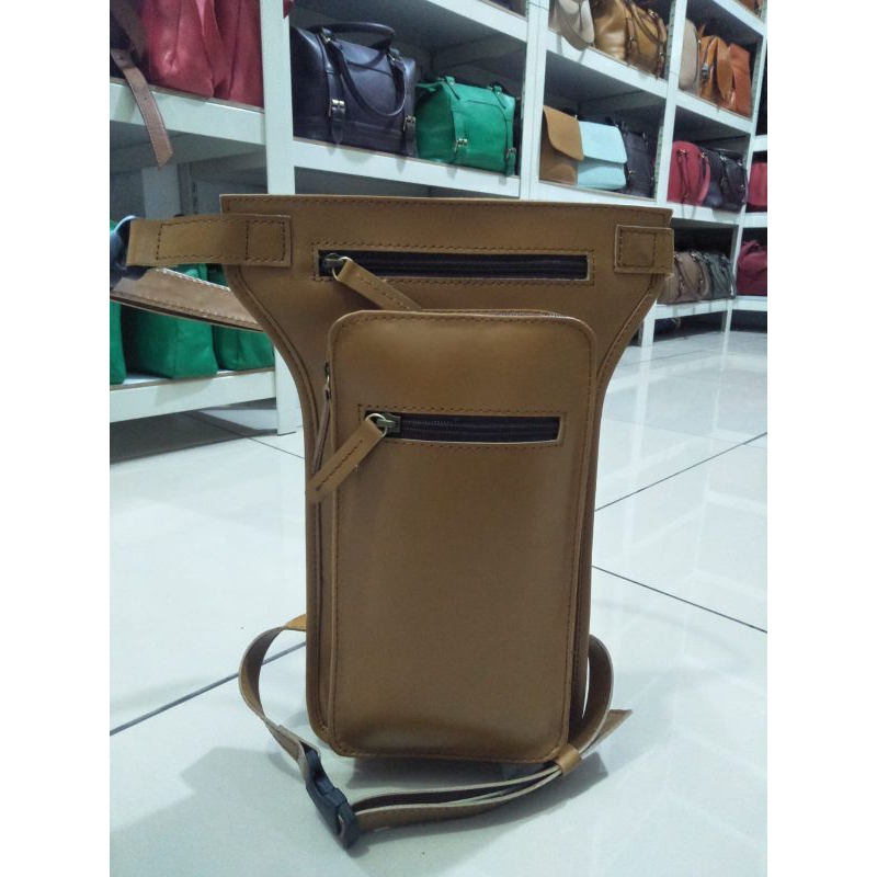 tas paha pria  kulit/ tas pria kulit / tas cowok kulit / sukaregang garut