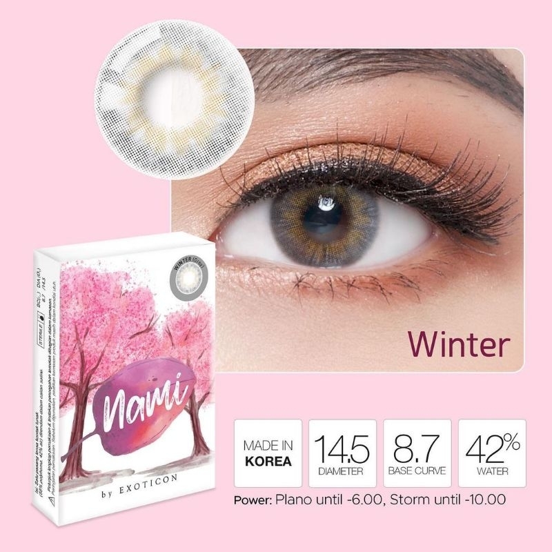 SOFTLENS X2 NAMI EXOTICON NORMAL MINUS s.d -6.00 Made In Korea