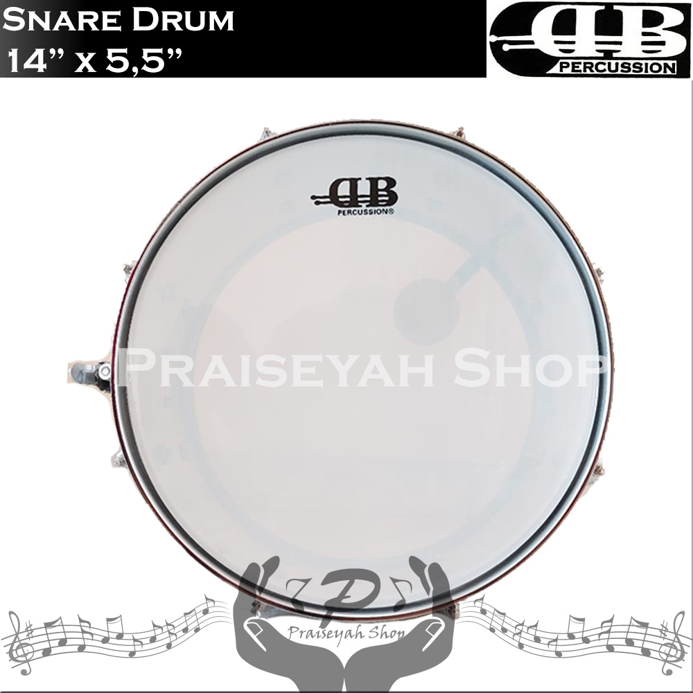 DB Percussion Metal Snare Drum 14 inch