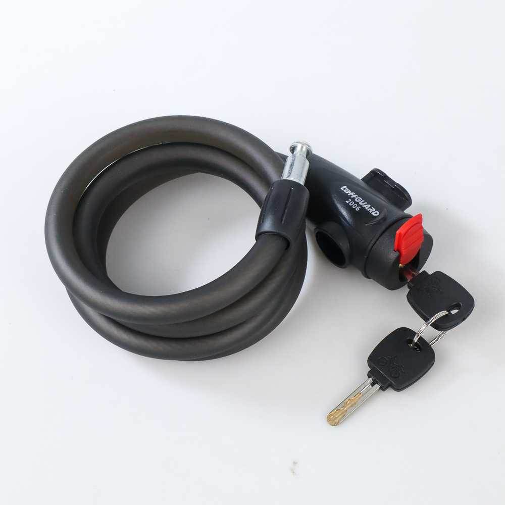 TERBARU#23.3 - TaffGUARD Gembok Sepeda Kabel 1.2m - 2006