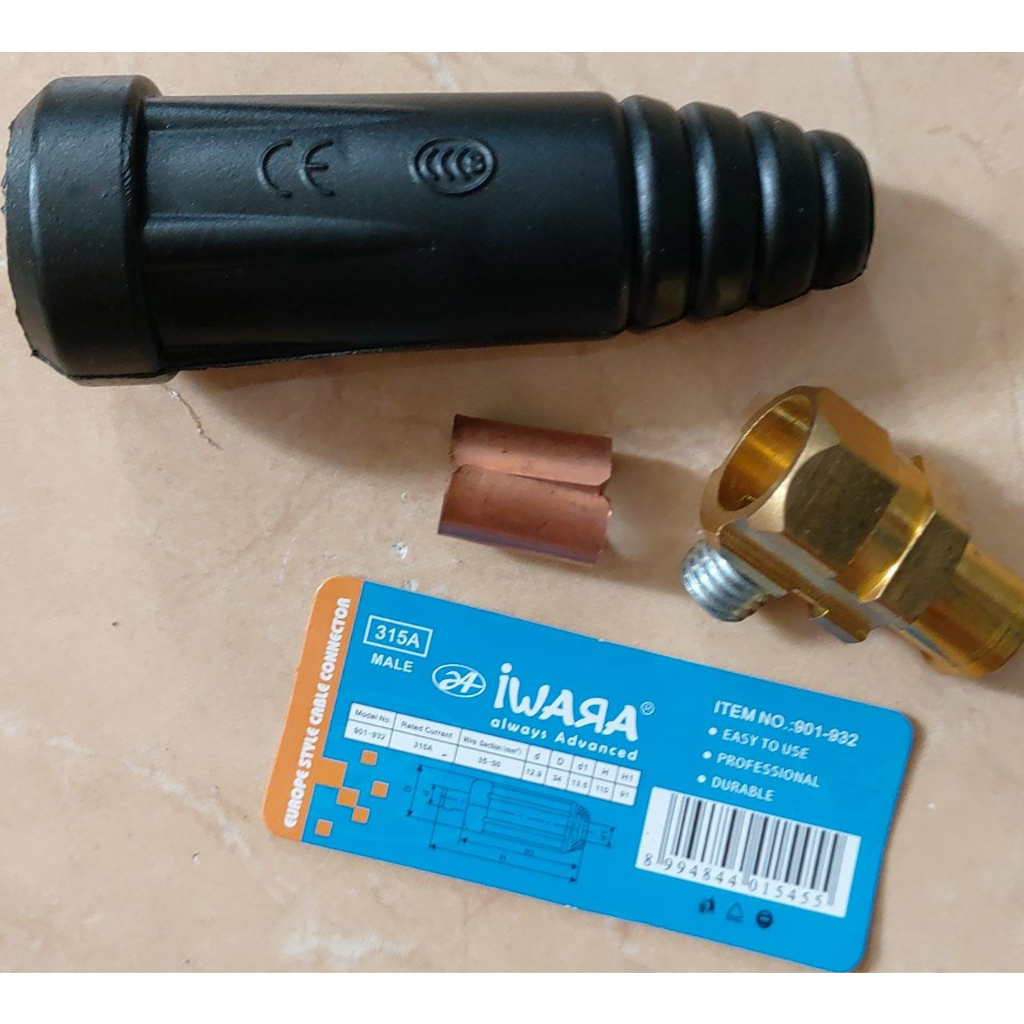 CONECTOR MALE 315 Ampere IWARA