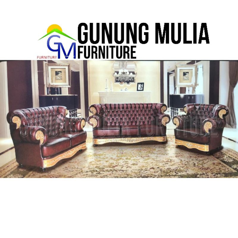 Sofa Tamu Mewah Type 321 Merk Titov Grace