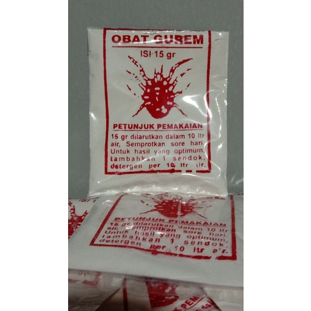 10Pcs - Obat Gurem Pembasmi Hama Kandang Unggas