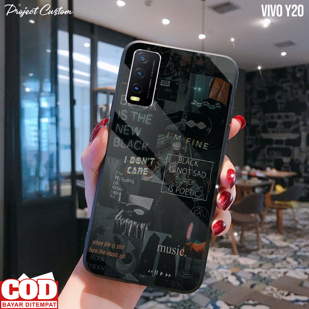 Case VIVO Y20 - Casing Hp VIVO Y20 Terbaru [ AESTH-02 ] Silikon Hp VIVO Y20 - Softcase Hp VIVO Y20 -