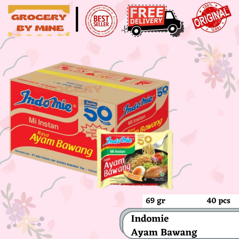 

INDOMIE REBUS AYAM BAWANG ISI 40 pcs