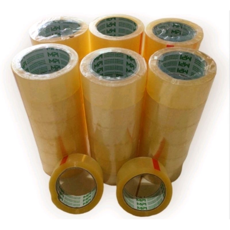 

Lakban Bening Tahan& Kuat MPI Ekonomis 45mm x100 yard