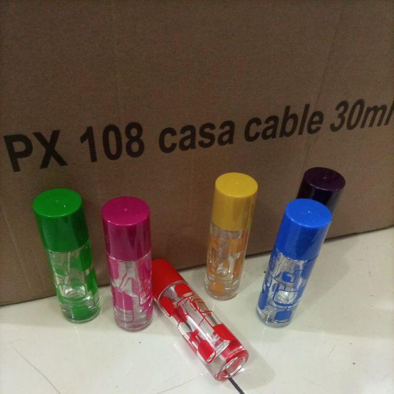 botol cassa warna motif 30ml