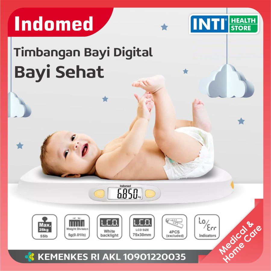 Indomed | Timbangan Bayi Sehat | Timbangan Digital Bayi Sehat Indomed