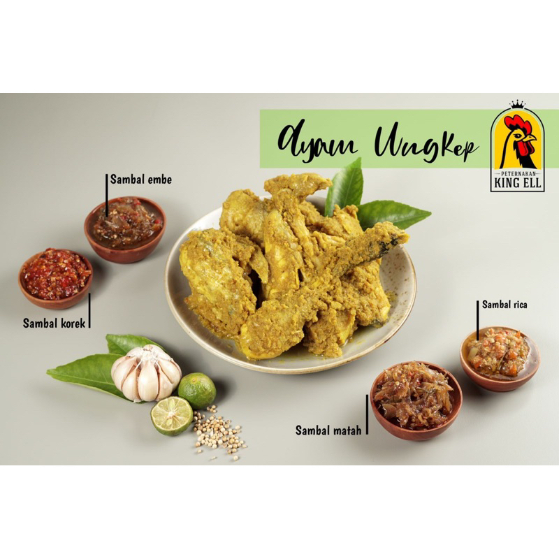 

King Ell Frozen Ayam Kampung Ungkep 1 Ekor