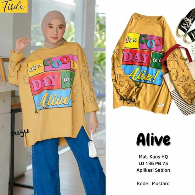 Kaos Jumbo Oversize Adem