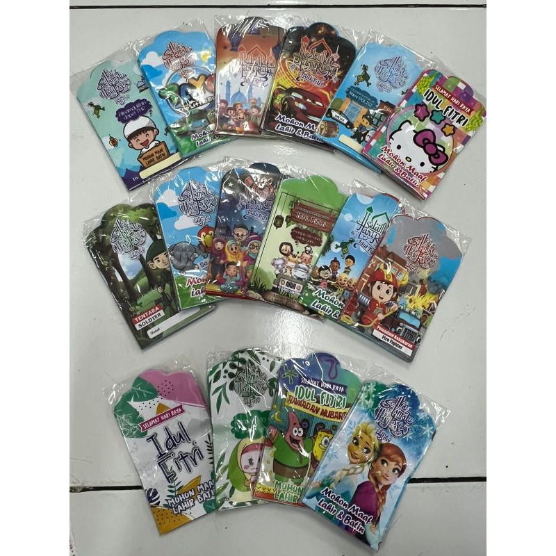 

Amplop karakter/amplop lebaran/amplop murah