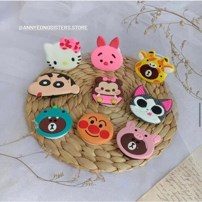 POP SOCKET HP POP SOCKET JELLY LUCU POP SOCKET KARAKTER SILIKON LUCU
