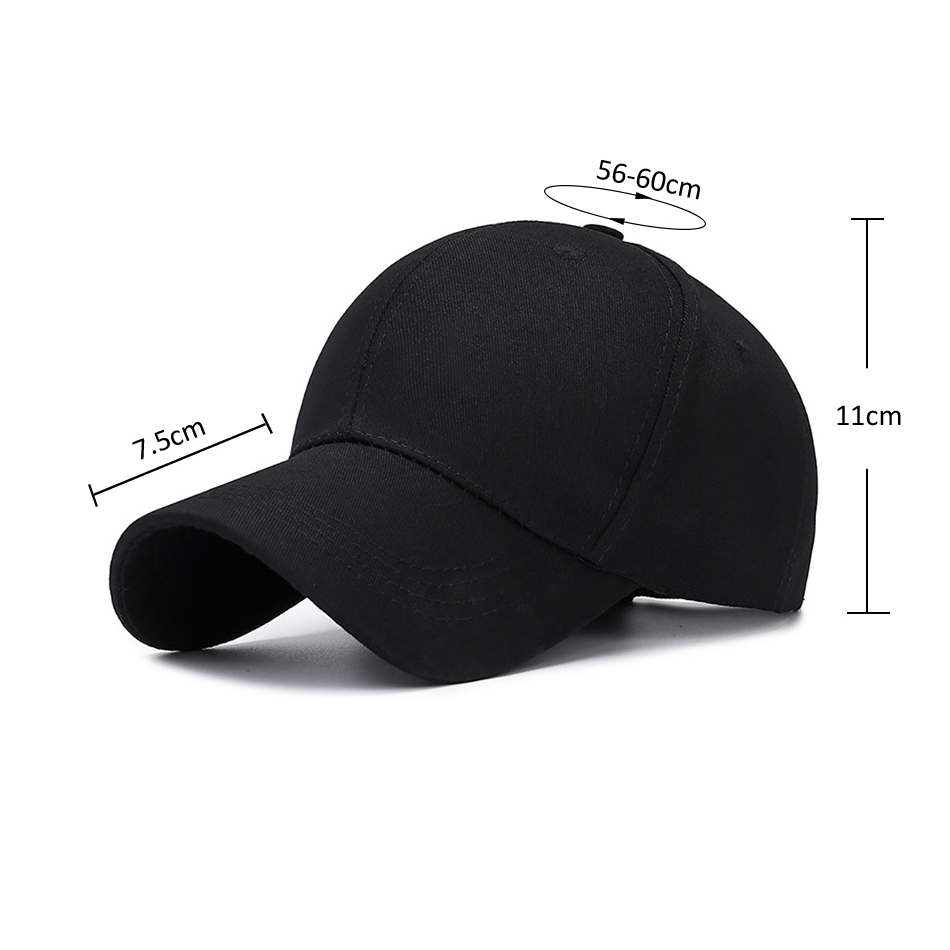 Topi Pria Topi Baseball Distri Baseball Caps Dengan Pengatur Ukuran Ring Besi Bahan Rapel Warna Biru