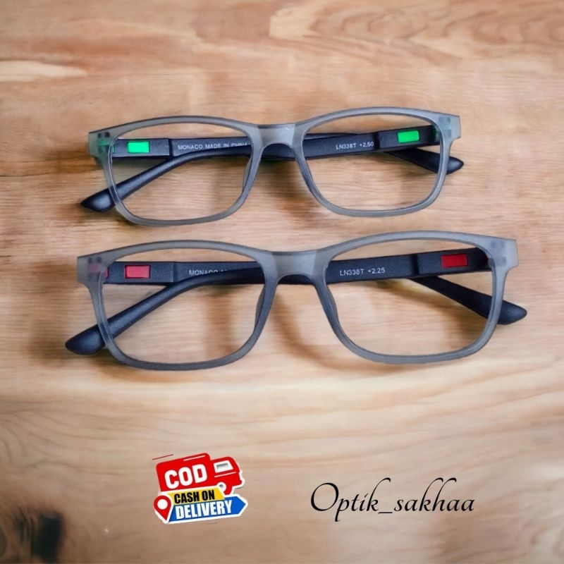 Kacamata Baca Plus Pria Wanita Frame Kacamata Baca Retro Kekinian Kaca Baca Plus