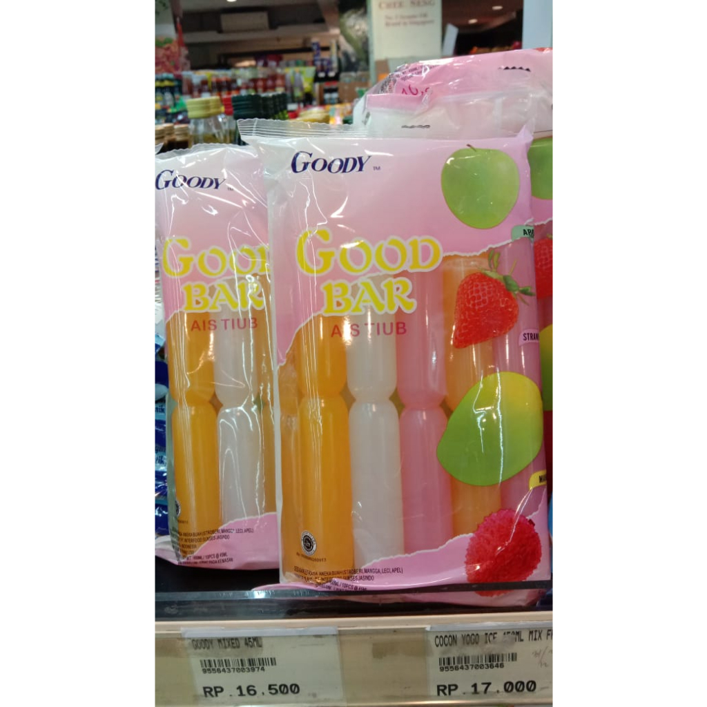

Goody good bar Ais tiub 450/10pcs