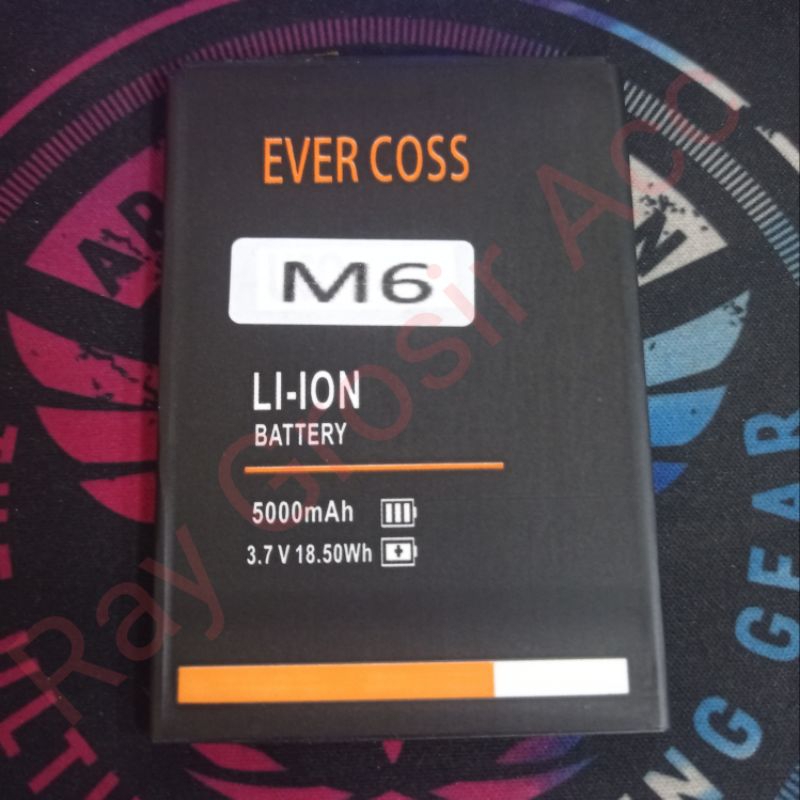 Baterai Original Evercoss M6 4G LTE