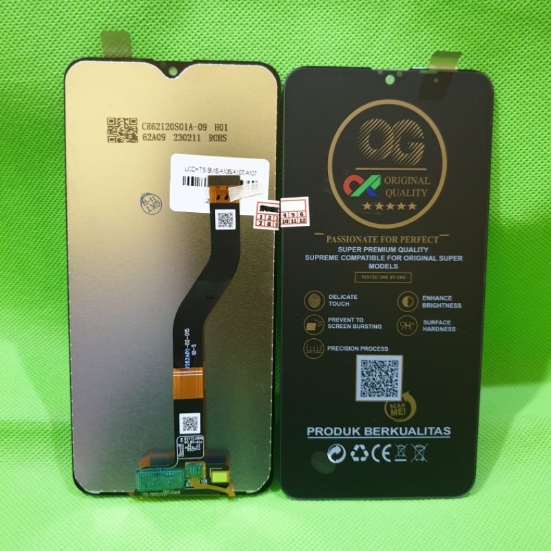lcd ts touchscreen samsung a10s a107 fullset