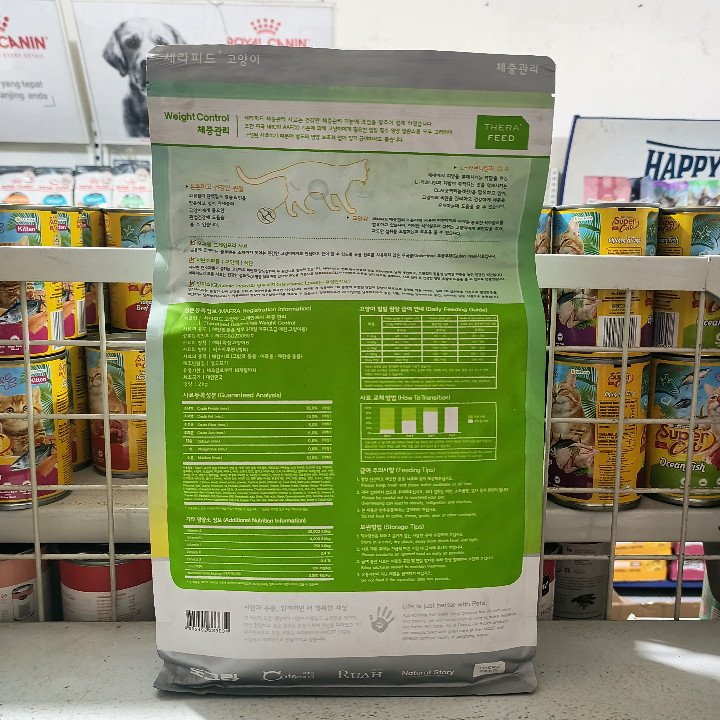 Makanan Kucing Grainfree Therafeed Weight Control Kemasan 2KG