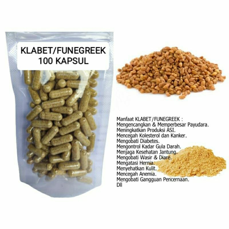 

KLABET 100 KAPSUL OBAT HERBAL TERBAIK TOPP SELLER JATIM (PREMIUM QUALITY)
