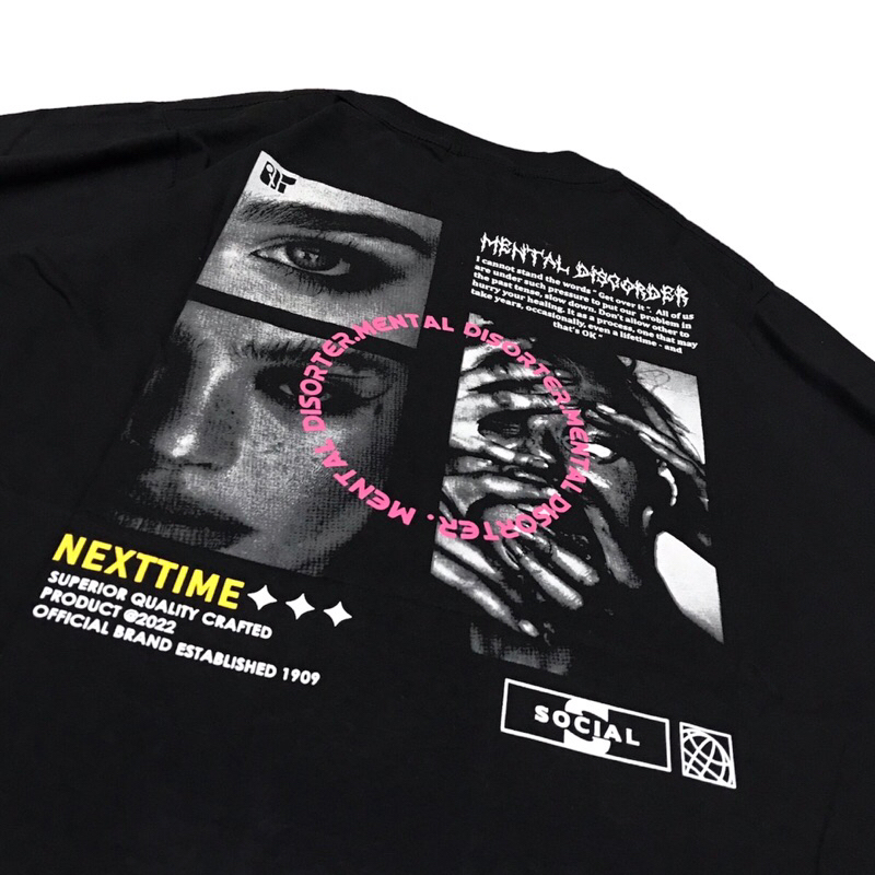 KAOS DISTRO PRIA - KAOS NEXTTIME MENTAL DISORTER - KAOS DISTRO NEXTTIME ORIGINAL - KAOS PRIA KAOS DISTRO PRIA - KAOS HITS WANITA