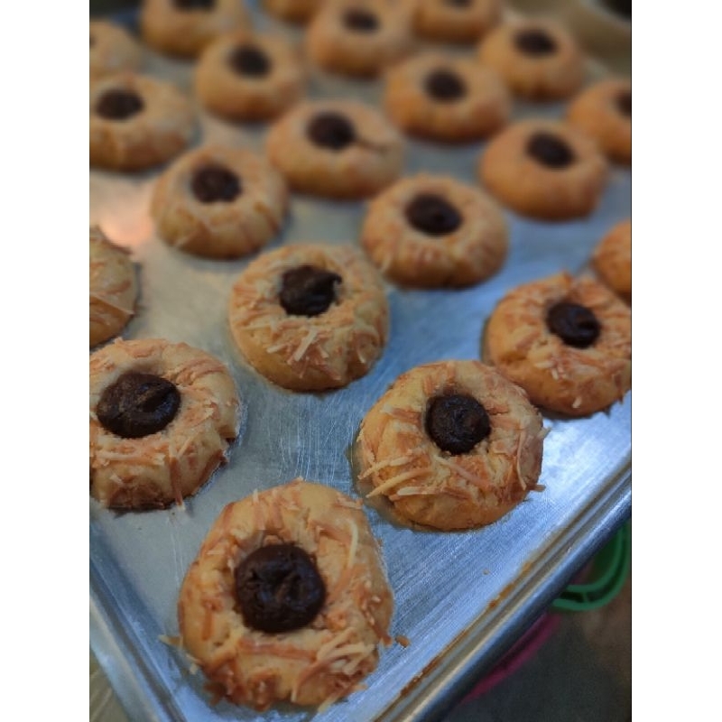 

THUMBPRINT CHOCO COOKIES
