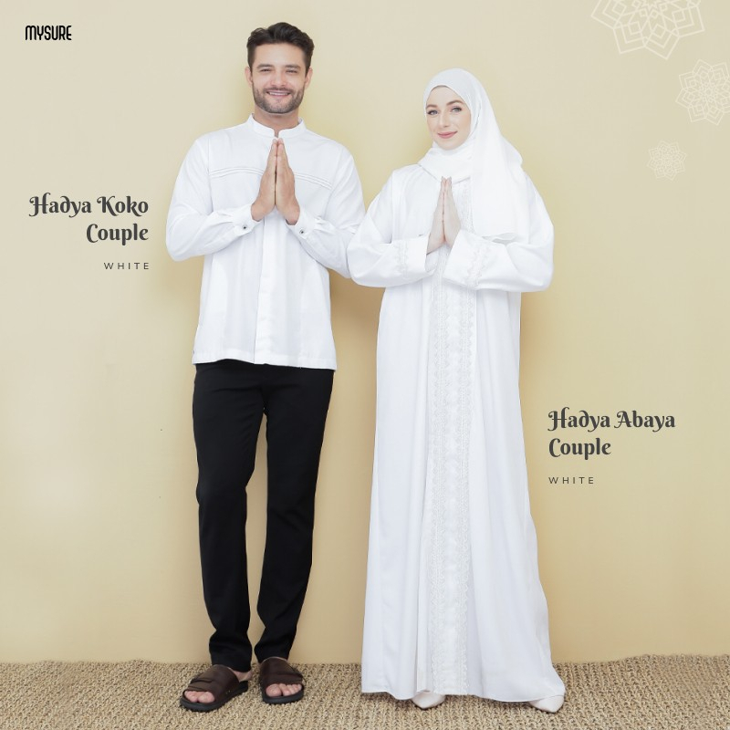 MYSURE HADYA COUPLE | HADYA DAN KOKO ABAYA COUPLE | SARIMBIT MYSURE | SERAGAM KELUARGA | COUPLE PASA