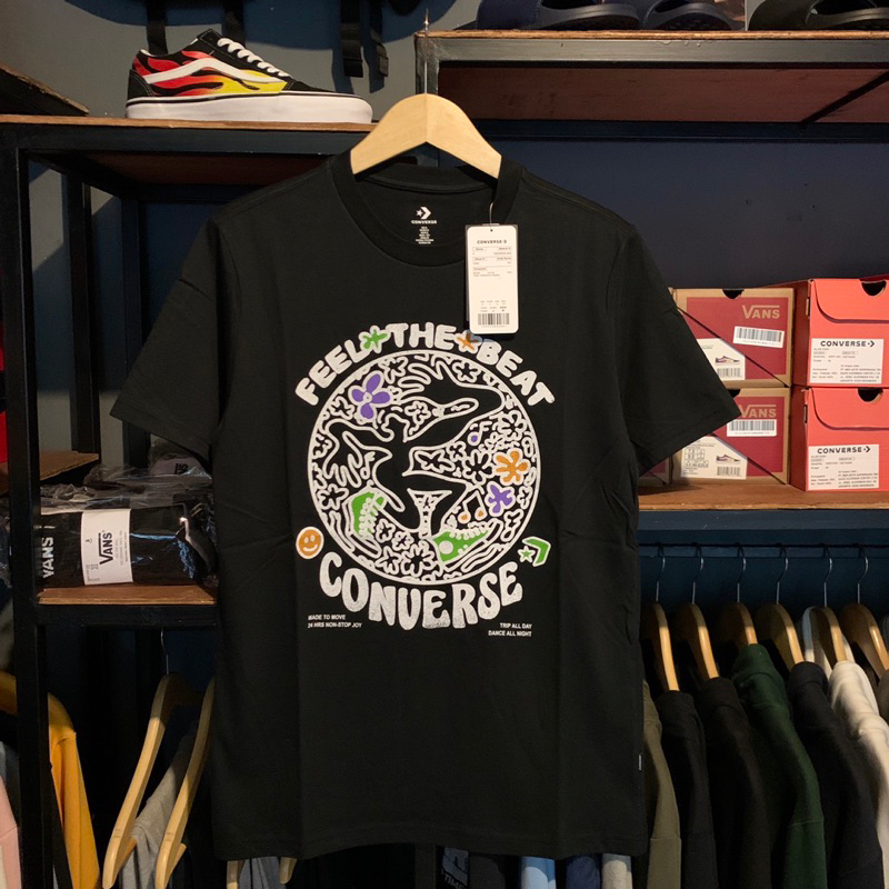 TSHIRT CONVERSE ABSTRACT DANCE ARTICLE NEW RESMI PT MAP