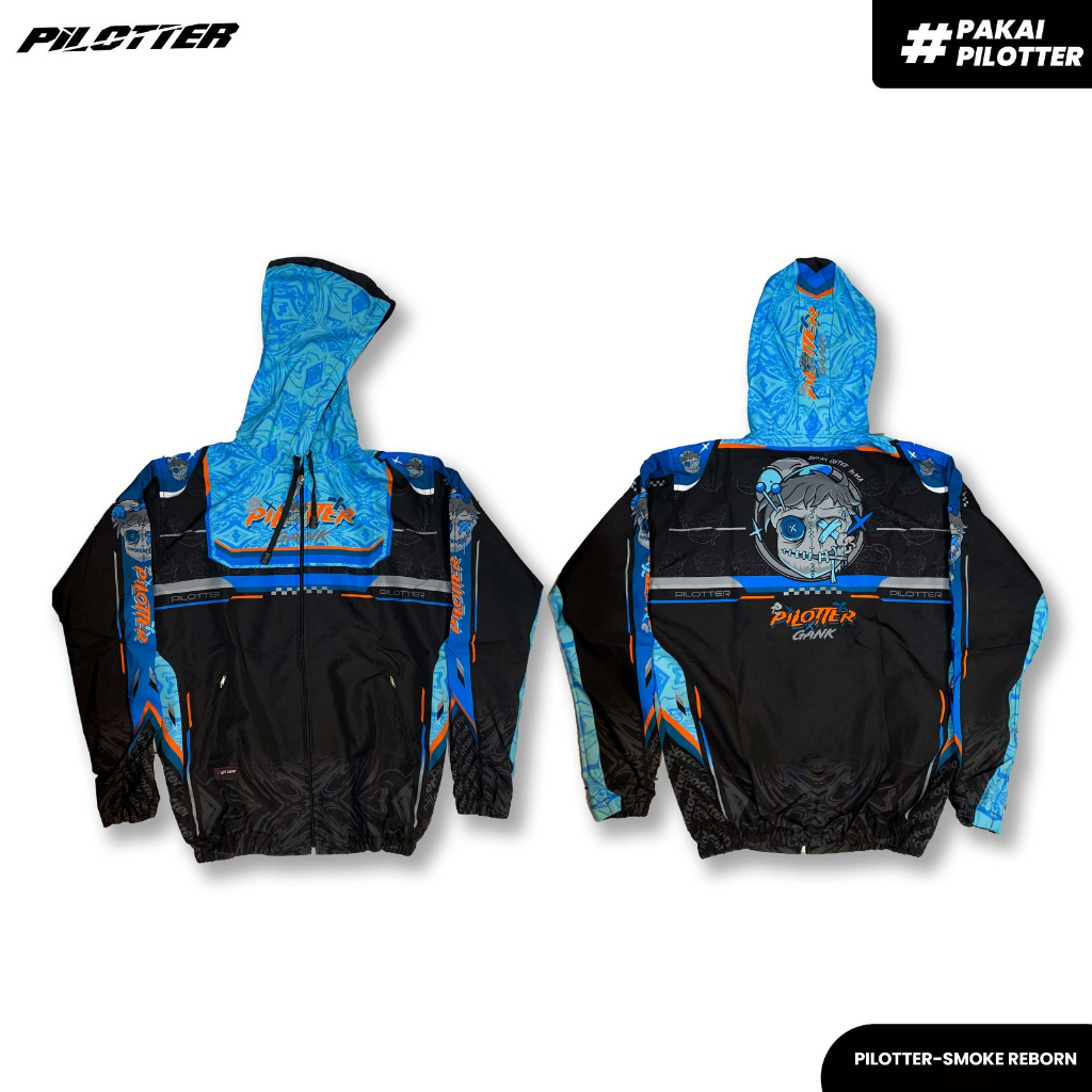PARASUT PILOTTER SMOKE ORIGINAL JACKET PARASUT PILOTTER RACING PILOTTER HEREX