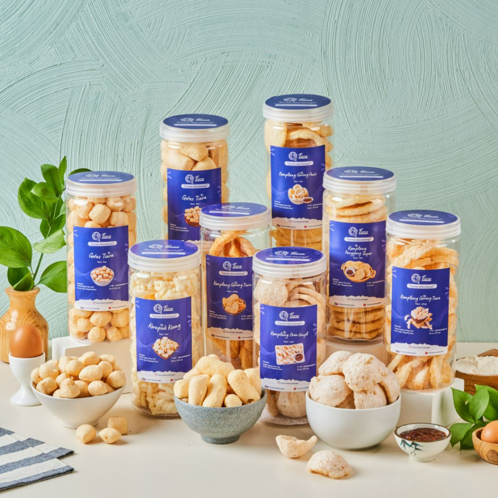 

Package Mix 5 Produk Kerupuk Tiara Snack Bangka