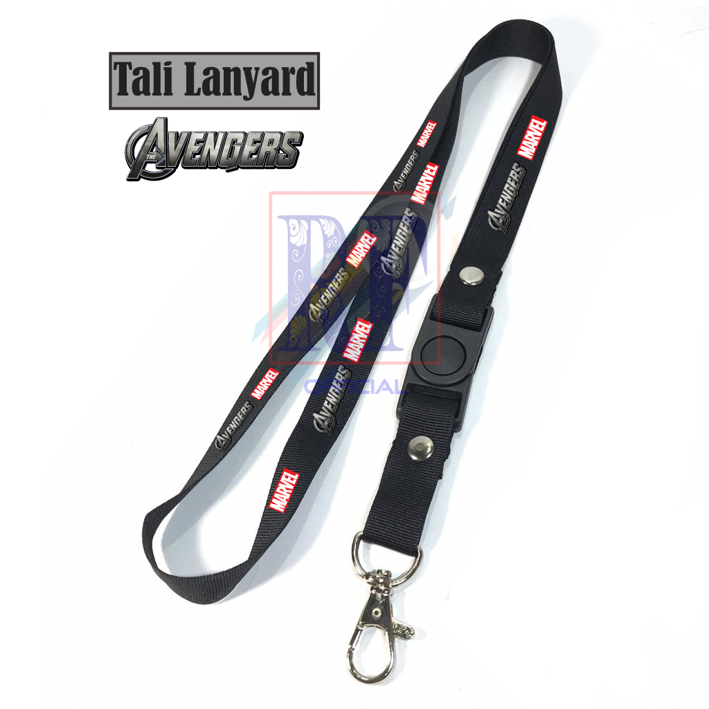 

Gantungan kunci AVENGERS / MARVEL | SUPERHERO tali lanyard band gantungan leher id card name tag
