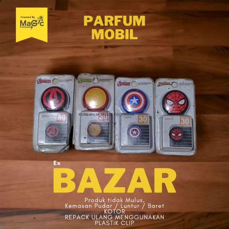 Parfum Pengharum Mobil - Alfamart Marvel Avengers Car Air Freshener