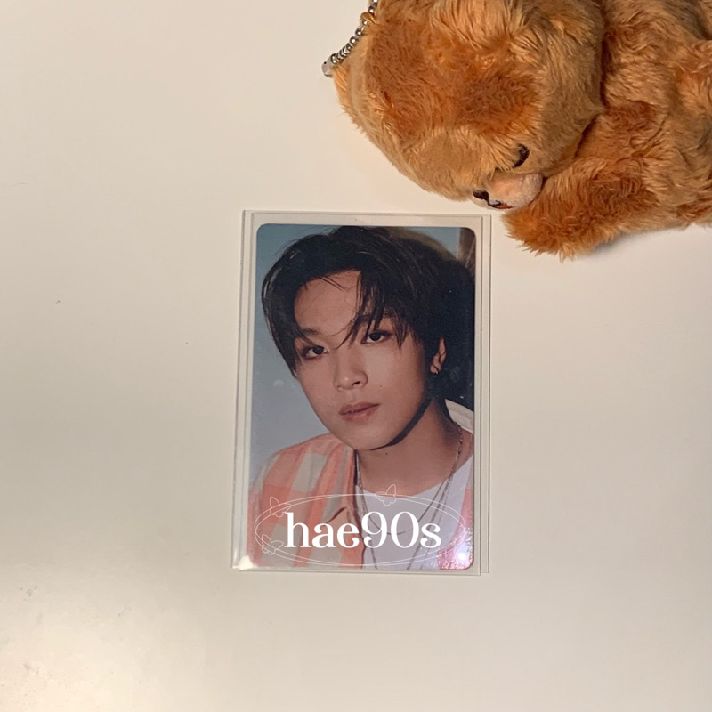 [SLIGHT DAMAGE] haechan hot sauce binder pc photocard only nct dream