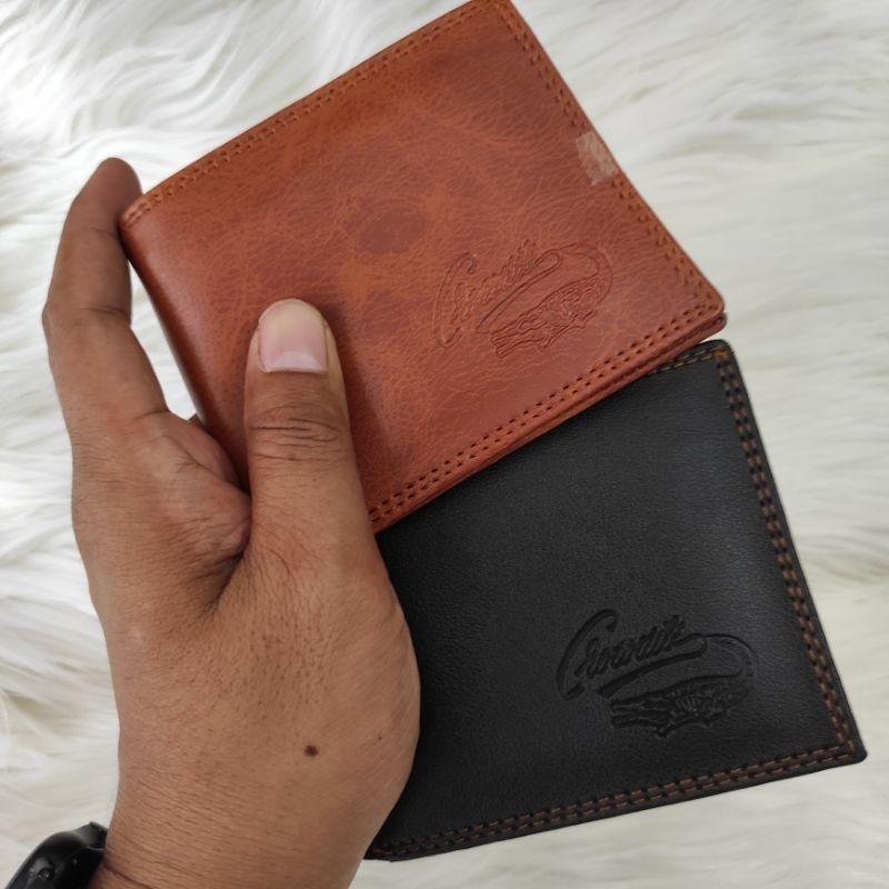 Dompet Lipat Pria Kulit Sintetis | Dompet Pria 6 Slot